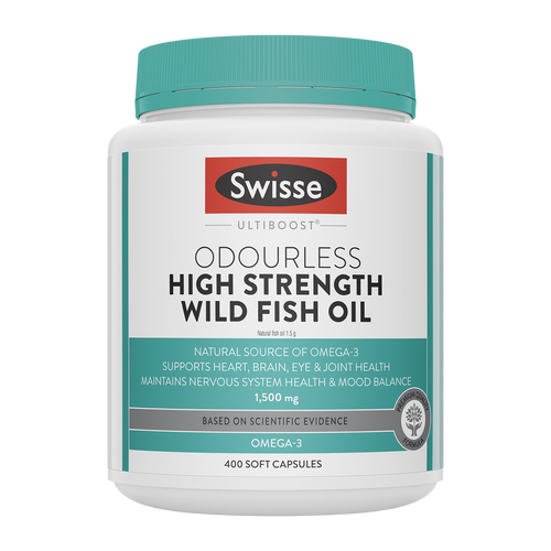 swisse高浓度深海无腥鱼油胶囊1500mg 400粒/瓶 omega3 含dha epa,179